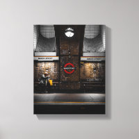 U-Bahnstation Baker Street Leinwand - London