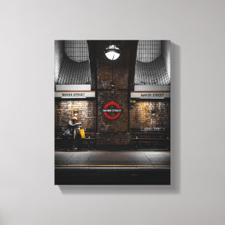 U-Bahnstation Baker Street Leinwand - London
