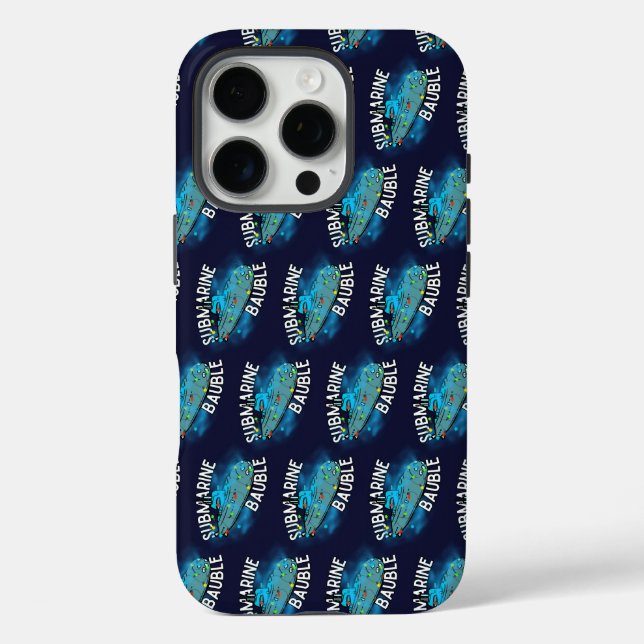 U-Boot, Bauble, Weihnachten iPhone 16 Pro Hülle (Rückseite)