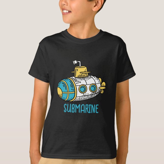 U-Boot - Geschenk für U-Boote T-Shirt (Vorderseite)