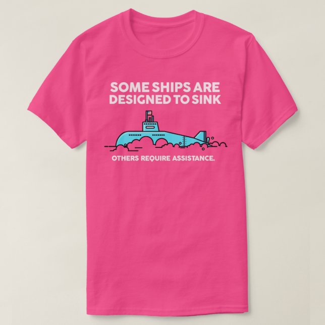 U-Boot-Geschenk für US-U-Boot T-Shirt (Design vorne)