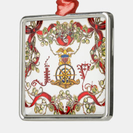 U-Boot-Offiziere Wappen Weihnachtsschmuck