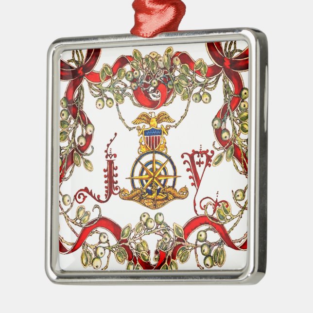 U-Boot-Offiziere Wappen Weihnachtsschmuck (Links)