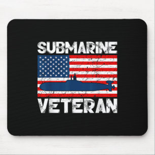 U-Boot Veteran Krieg Subwater Craft Soldier Mousepad