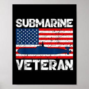 U-Boot Veteran Krieg Subwater Craft Soldier Poster