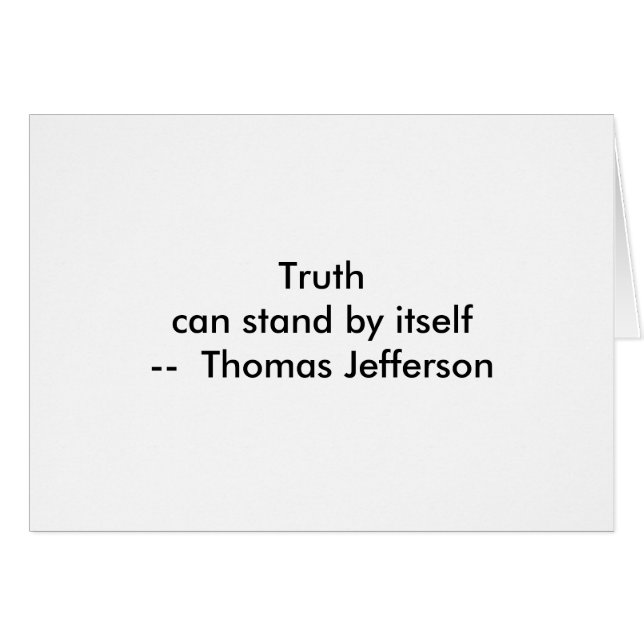 !! U Create Truth kann sich von selbst behaupten (Vorderseite (Horizontal))