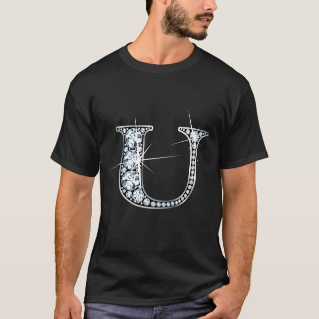 "U" Diamond Bling T - Shirt (Vorderseite)