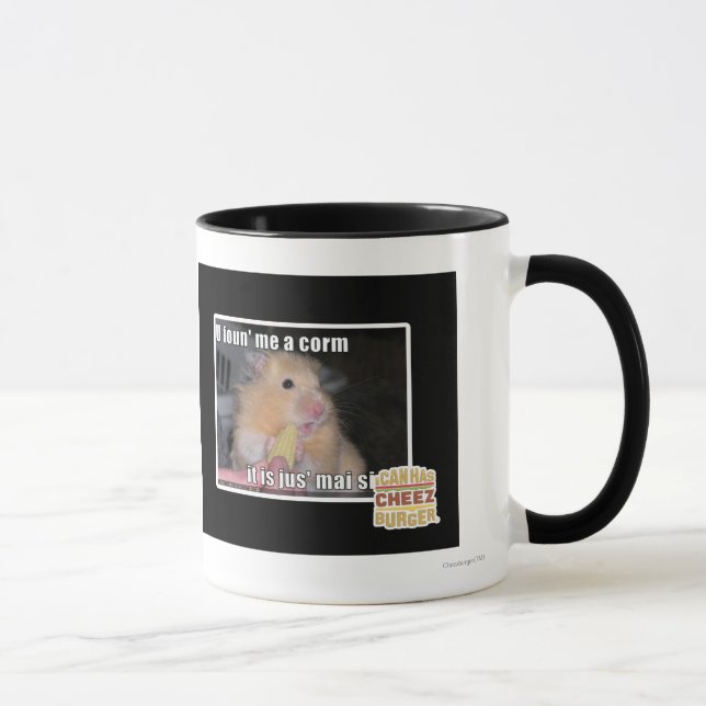 U fand mich ein Mais Tasse (Rechts)
