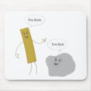 U-Felsen - u-Regel Mousepad
