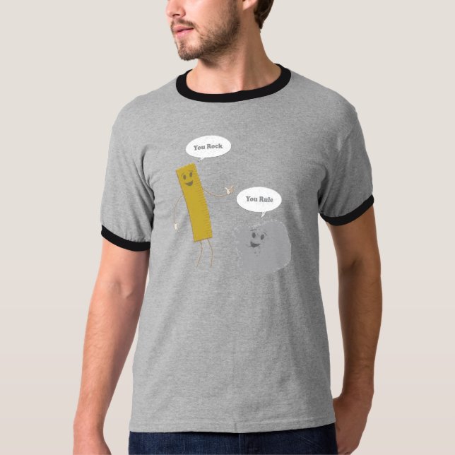 U-Felsen - u-Regel T-Shirt (Vorderseite)