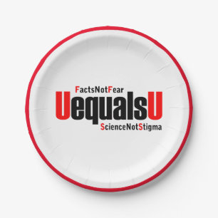 U ist gleich U - HIV nicht nachweisbar - Wissensch Pappteller