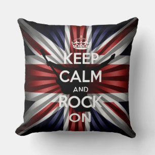 U.K. Flag Die Gewerkschaft Jack und Behielt Ruhe u Kissen