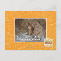 U kann das Bett später machen.