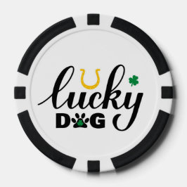 U Lucky Dog Poker Chip