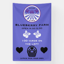 U-Pick Blueberry Farm Werbeaktion
