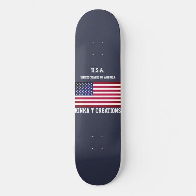U.S.A. Kinka T Kreationen Skateboard (Vorderseite)