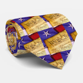 U.S.A. Konstitution und Flaggen-patriotische Krawatte