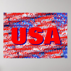 U.S.A. POSTER