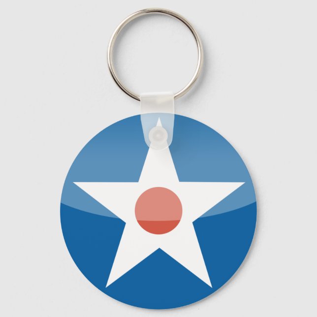 U.S.A. Retro Schlüsselanhänger (Vorderseite)