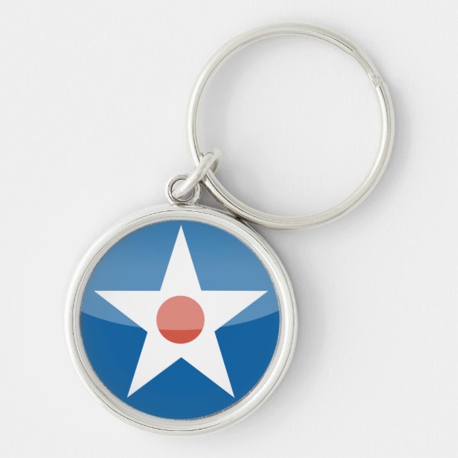 U.S.A. Retro Schlüsselanhänger (Vorne)