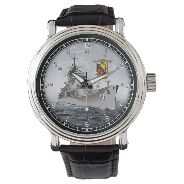 U S Albany CG-10 Armbanduhr (Vorderseite)
