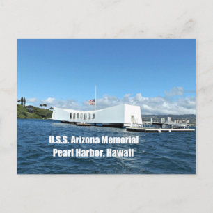 U.S. Arizona Memorial Postkarte