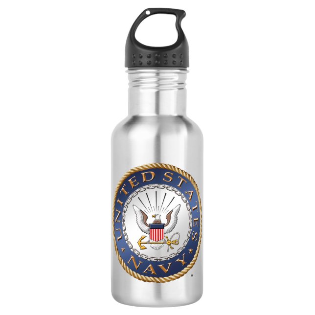 U.S. Bouteille d'eau de marine (Devant)