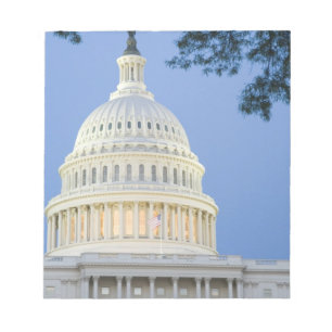 U.S. Capitol bei Dämmerung, Washington D.C. (Distr Notizblock