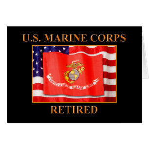 U.S. Carte de note de Marine Corps
