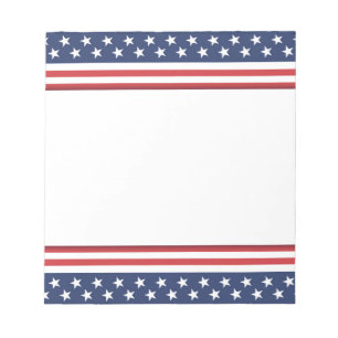 U.S. Flag Notepad Notizblock