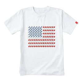 U.S. Flagge der Vögel