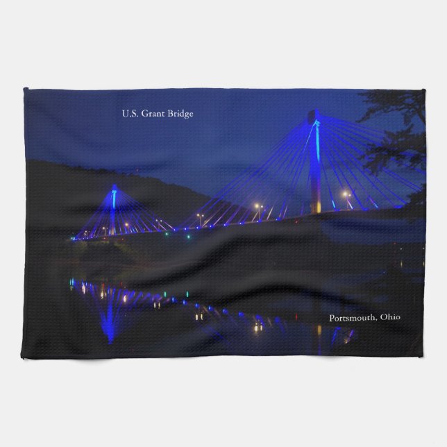 U.S. Grant Bridge Küchentuch (Horizontal)