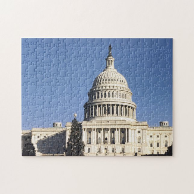 U.S. Hauptstadt Gebäude Jigsaw Puzzle (Horizontal)