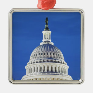 U.S. Hauptstadtshaube Silbernes Ornament