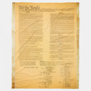 U.S. KONSTITUTION FLEECEDECKE