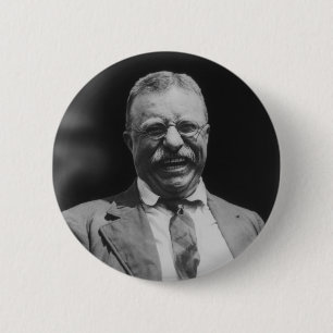 U.S. Lachen Präsidenten-Theodore Teddy Roosevelt Button