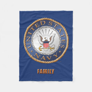 U.S. Marine-Familien-Fleece-Decke Fleecedecke