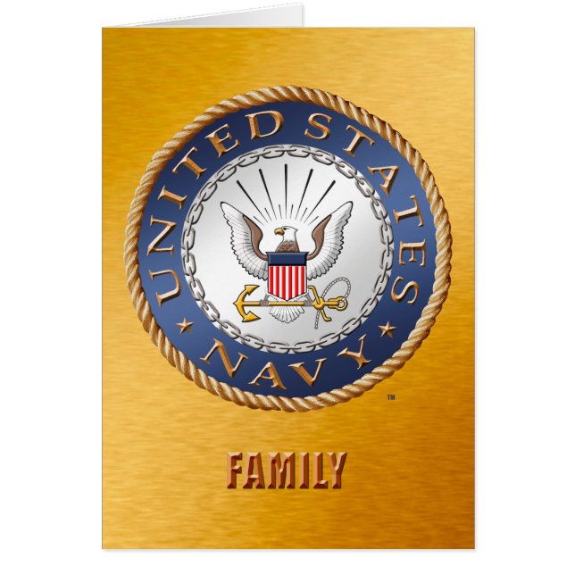 U.S. Marine-Familien-Karte (Vorne)