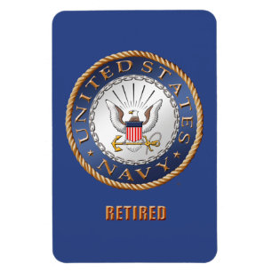 U.S. Marine pensionierter flexibler Foto-Magnet Magnet