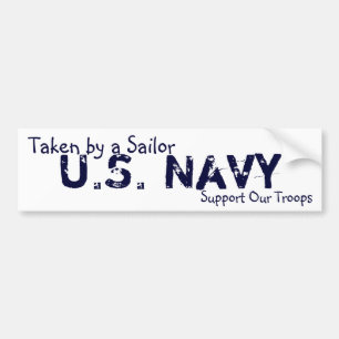 U.S. Marine, stützen unsere Truppen, genommen von Autoaufkleber