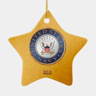 U.S. Marine-Vater-Keramik-Verzierung Keramikornament