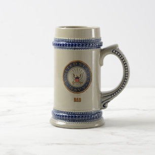 U.S. Marine-Vater Stein Bierglas