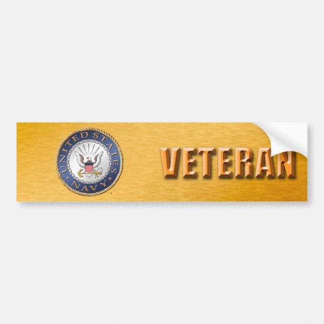 U.S. Marine-Veteranen-Autoaufkleber Autoaufkleber (Vorne)