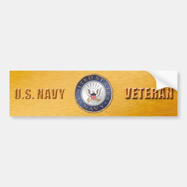 U.S. Marine-Veteranen-Autoaufkleber Autoaufkleber (Vorne)