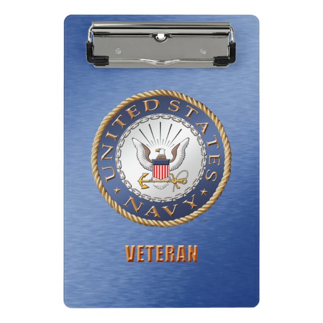 U.S. Marine-Veteranen-Miniklemmbrett Mini Klemmbrett (Vorderseite)