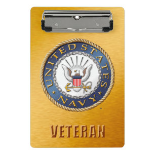 U.S. Marine-Veteranen-Miniklemmbrett Mini Klemmbrett