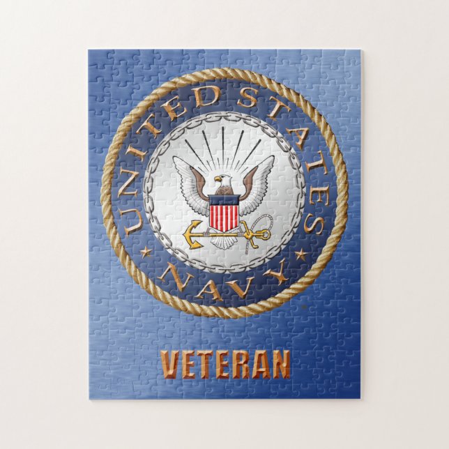 U.S. Marine-Veteranen-Puzzlespiel (Vertikal)