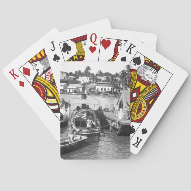 U.S. Marineinfanteriekorps-Patrouillenboote _War Spielkarten (Rückseite)