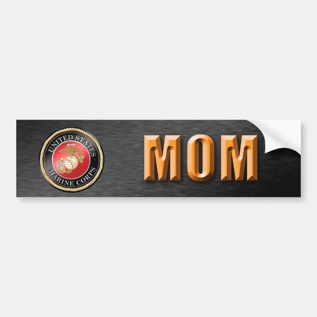 U.S. Marinekorps-Mama-Autoaufkleber Autoaufkleber (Vorne)