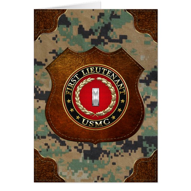 U.S. Marines: Erster Leutnant (USMC 1stLt) [3D] (Vorne)